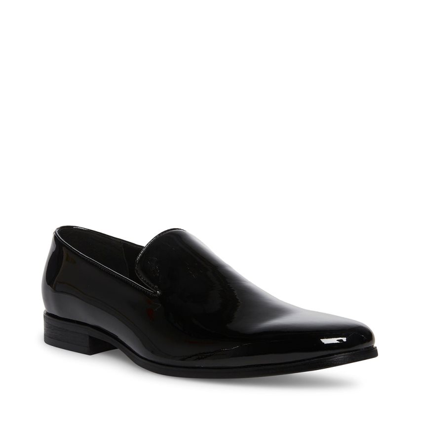 Loafers Steve Madden Parigi Charol Hombre Negras | ES LR2E3S
